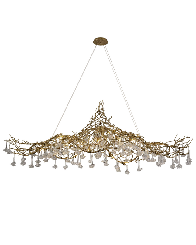 Chandelier LOPPER — designer chandelier, custom lighting by RODESIGNE