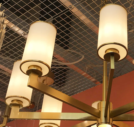 Chandelier HAFSTERDEAR by Rodesigne — brass designer chandelier, custom lighting by RODESIGNE