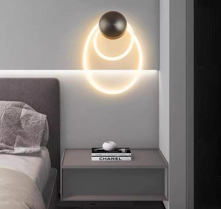 Wall Sconce ENIGIMA ANELL — brass wall sconce lamp, designer lighting by RODESIGNE