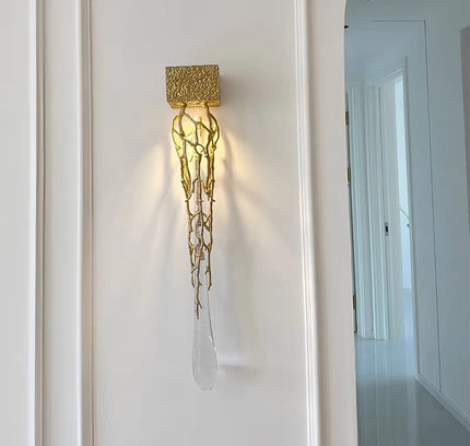 Wall Sconce PAKRES — brass wall sconce lamp, designer lighting by RODESIGNE