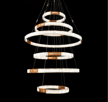 Chandelier HERNESS — designer chandelier, custom lighting by RODESIGNE