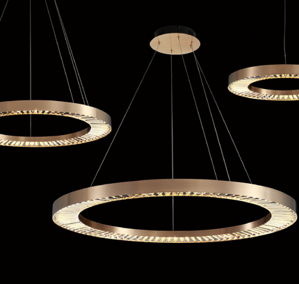 Chandelier KERRAD — designer chandelier, custom lighting by RODESIGNE