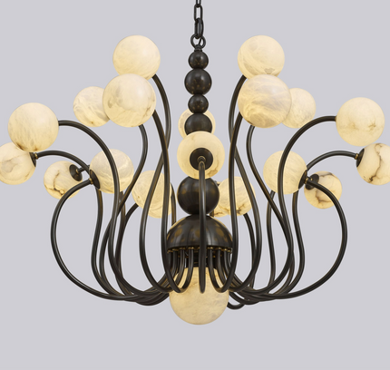 Chandelier FRISANNA — designer chandelier, custom lighting by RODESIGNE
