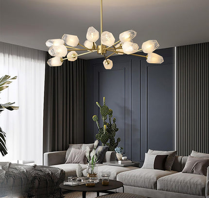 Chandelier DRIADA — designer chandelier, custom lighting by RODESIGNE