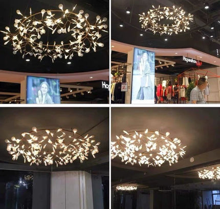 Chandelier HERACLEUM — designer chandelier, custom lighting by RODESIGNE