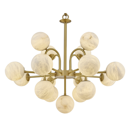 Chandelier LEBUSHE — designer chandelier, custom lighting by RODESIGNE