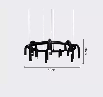 Chandelier IORDANA — designer chandelier, custom lighting by RODESIGNE