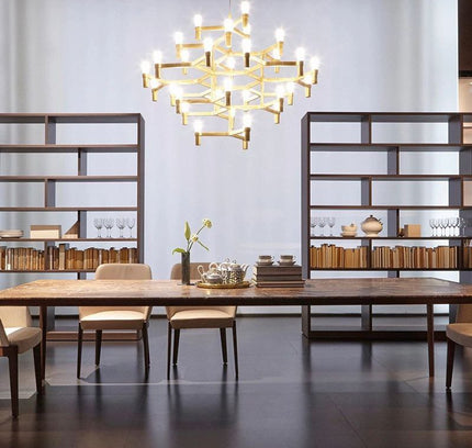 Chandelier CROWNY — designer chandelier, custom lighting by RODESIGNE