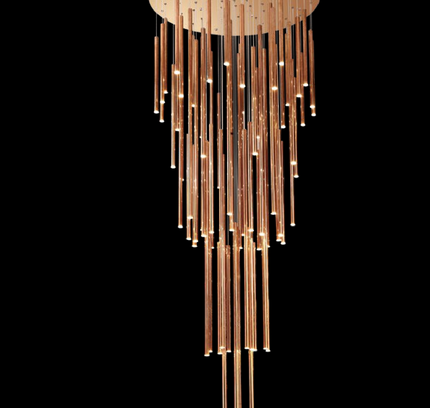 Chandelier GERTA — designer chandelier, custom lighting by RODESIGNE