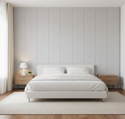 Wall Panel 3D BAMBOO MAT — decorative acoustic wall panel, sound absorption by RODESIGNE