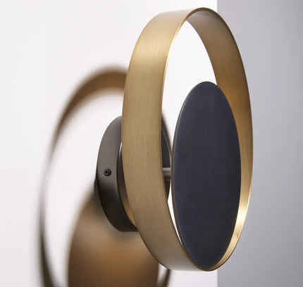 Wall lamp (Sconce) CIRCLE by Rodesigne — brass wall sconce lamp, designer lighting by RODESIGNE