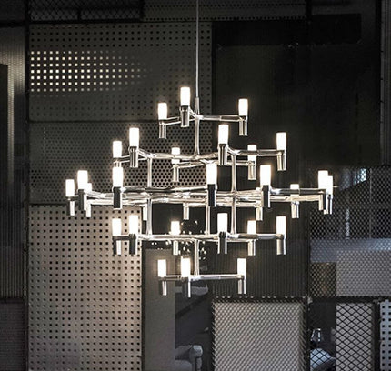 Chandelier CROWNY — designer chandelier, custom lighting by RODESIGNE