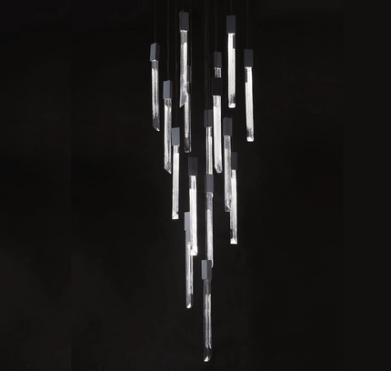 Chandelier ZIKKAR — designer chandelier, custom lighting by RODESIGNE