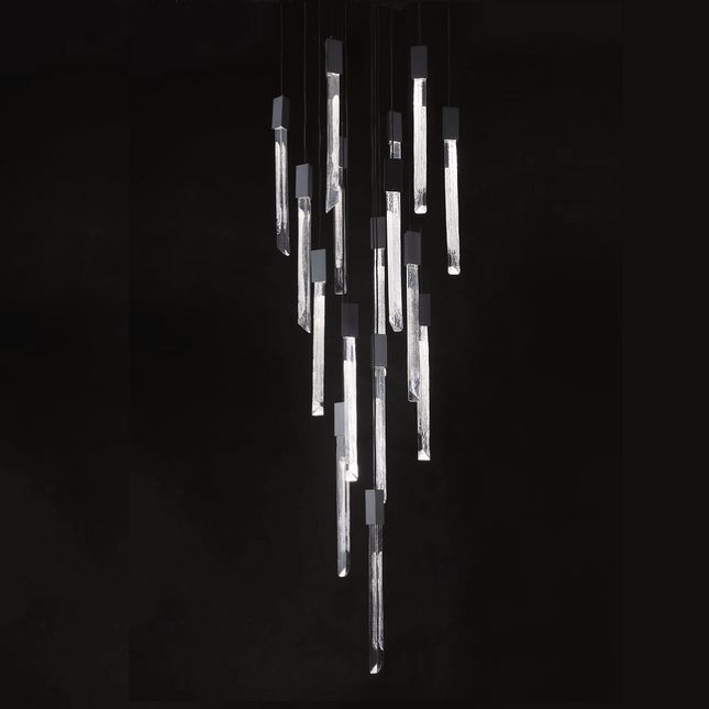 Chandelier ZIKKAR — designer chandelier, custom lighting by RODESIGNE