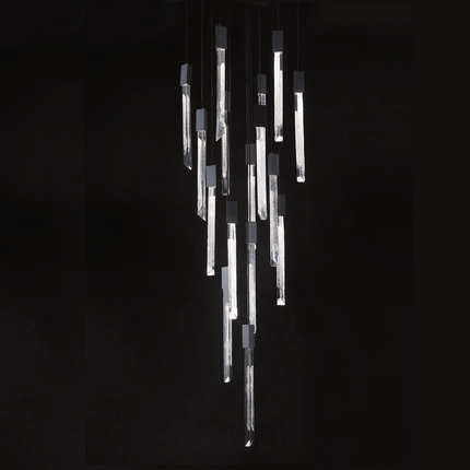 Chandelier ZIKKAR — designer chandelier, custom lighting by RODESIGNE