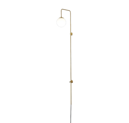 Wall Sconce LUCH — brass wall sconce lamp, designer lighting by RODESIGNE