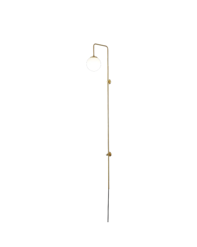 Wall Sconce LUCH — brass wall sconce lamp, designer lighting by RODESIGNE