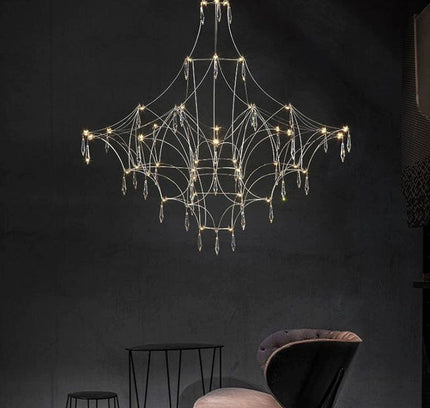 Chandelier KERTER — designer chandelier, custom lighting by RODESIGNE