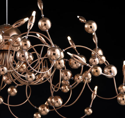 Chandelier PEDRA — designer chandelier, custom lighting by RODESIGNE