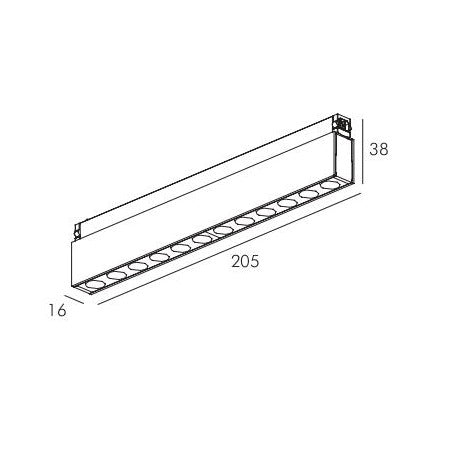 Track Light FABIO-15/16