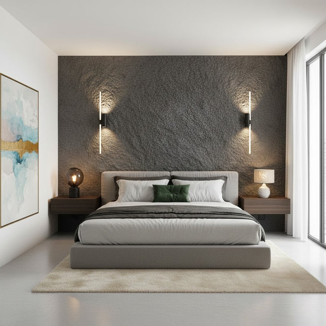Wall Panel SMALL ROCKCUT STONE — decorative acoustic wall panel, sound absorption by RODESIGNE