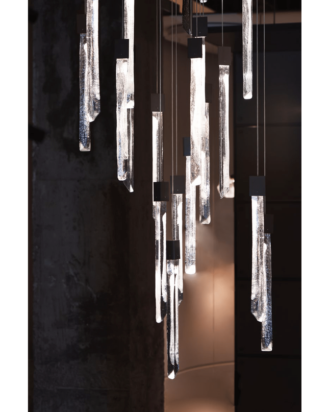 Chandelier ZIKKAR — designer chandelier, custom lighting by RODESIGNE