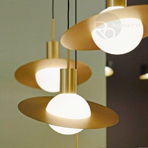Pendant Light Saturne — modern pendant light, custom designer lighting by RODESIGNE