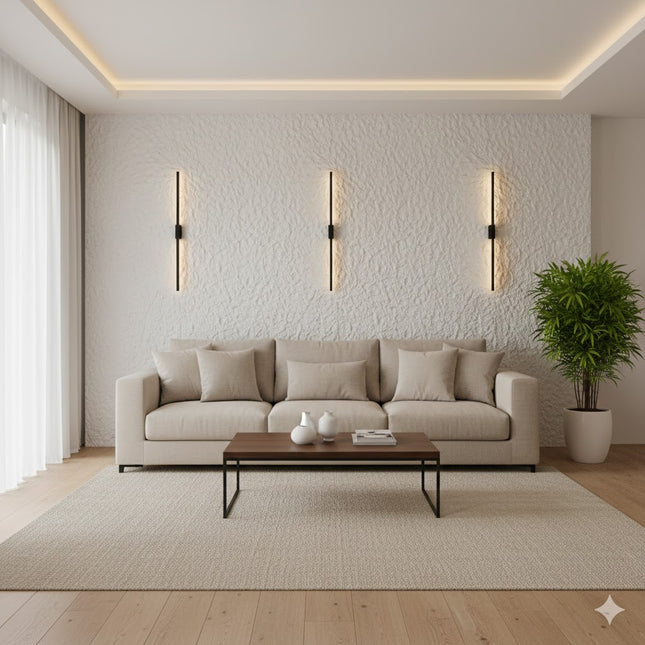 Wall Panel MOONSPACE STONE — decorative acoustic wall panel, sound absorption by RODESIGNE