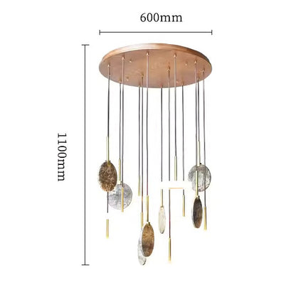 Chandelier QUELL by Rodesigne