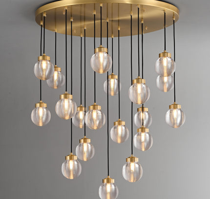 Chandelier MASCOTA — designer chandelier, custom lighting by RODESIGNE