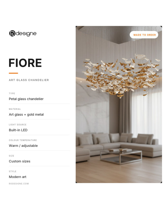 Chandelier FIORE by Rodesigne — specifications