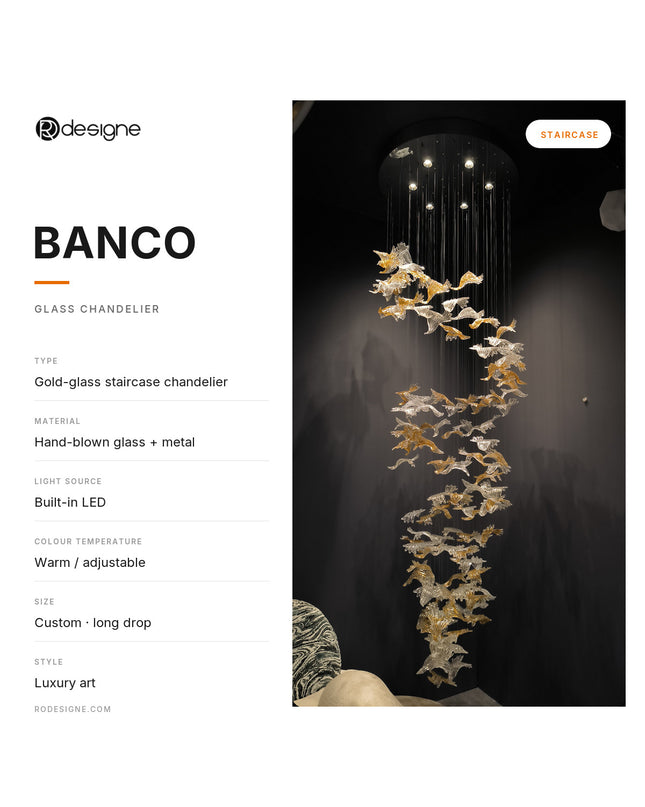 Chandelier BANCO by Rodesigne — specifications