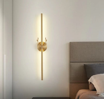 Wall Sconce VIDANA — brass wall sconce lamp, designer lighting by RODESIGNE