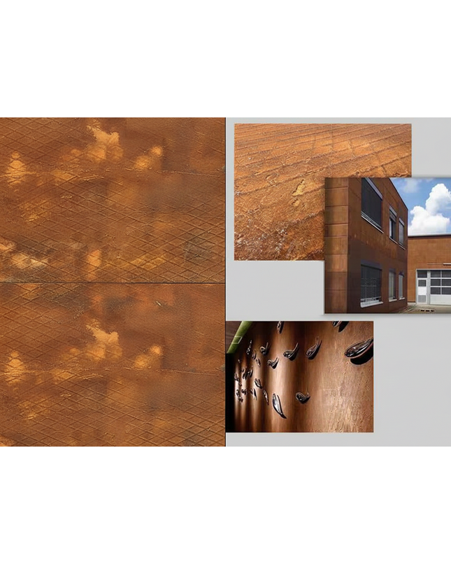 Wall Panel RUST BOARD MP — decorative acoustic wall panel, sound absorption by RODESIGNE
