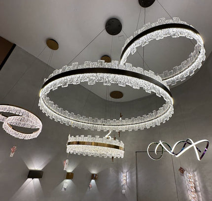 Chandelier OTTORO by Rodesigne — brass designer chandelier, custom lighting by RODESIGNE