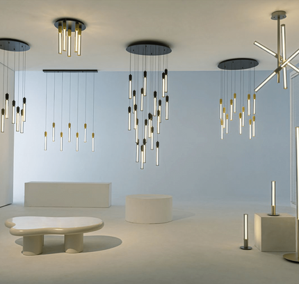 Chandelier WANERA — designer chandelier, custom lighting by RODESIGNE