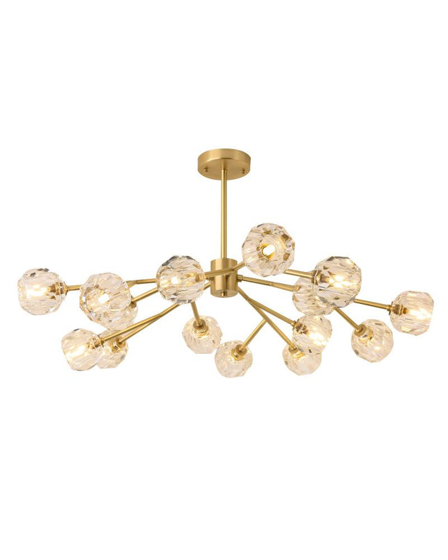 Chandelier DENOLIA — designer chandelier, custom lighting by RODESIGNE