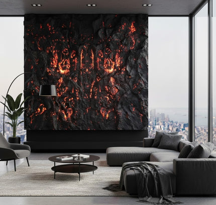 Panel CONVEX ROCK TRANSCULENT B — decorative acoustic wall panel, sound absorption by RODESIGNE