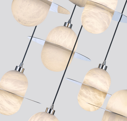 Chandelier ARROYO — designer chandelier, custom lighting by RODESIGNE