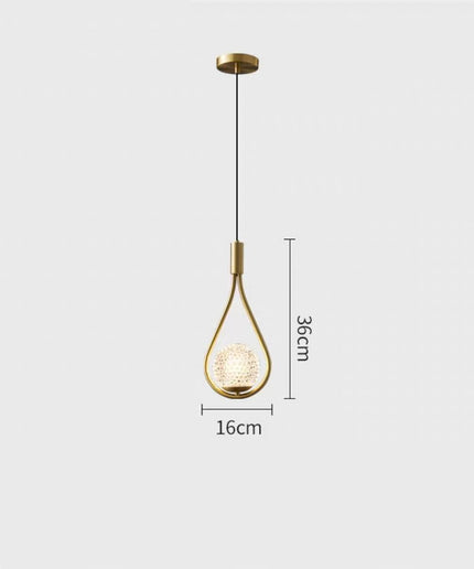 Pendant Light CURVELUX by Romatti