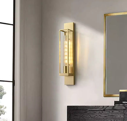 Wall lamp (Sconce) ZARNEA by Rodesigne — brass wall sconce lamp, designer lighting by RODESIGNE