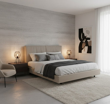 Wall Panel WOOD-CEMENT BOARD — decorative acoustic wall panel, sound absorption by RODESIGNE