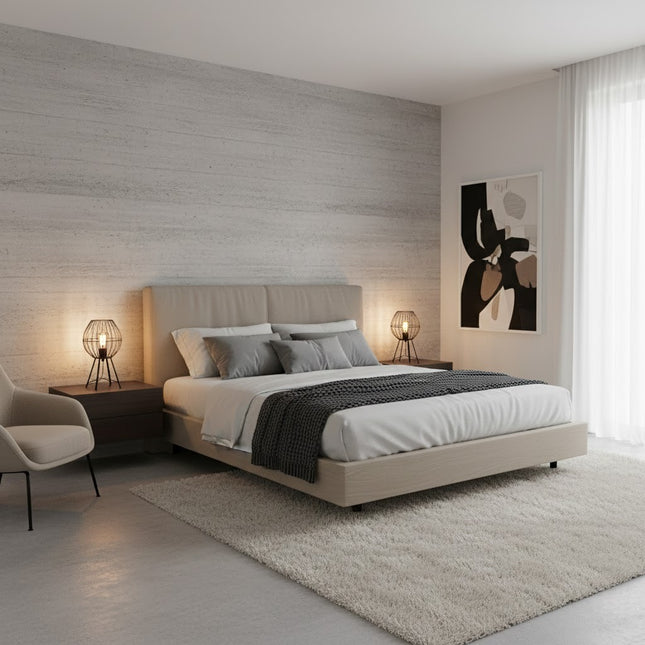 Wall Panel WOOD-CEMENT BOARD — decorative acoustic wall panel, sound absorption by RODESIGNE