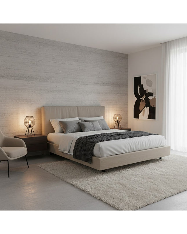 Wall Panel WOOD-CEMENT BOARD — decorative acoustic wall panel, sound absorption by RODESIGNE