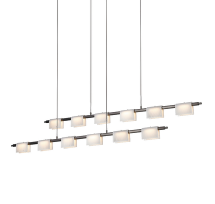 Chandelier SENNA by Rodesigne — glass designer chandelier, custom lighting by RODESIGNE