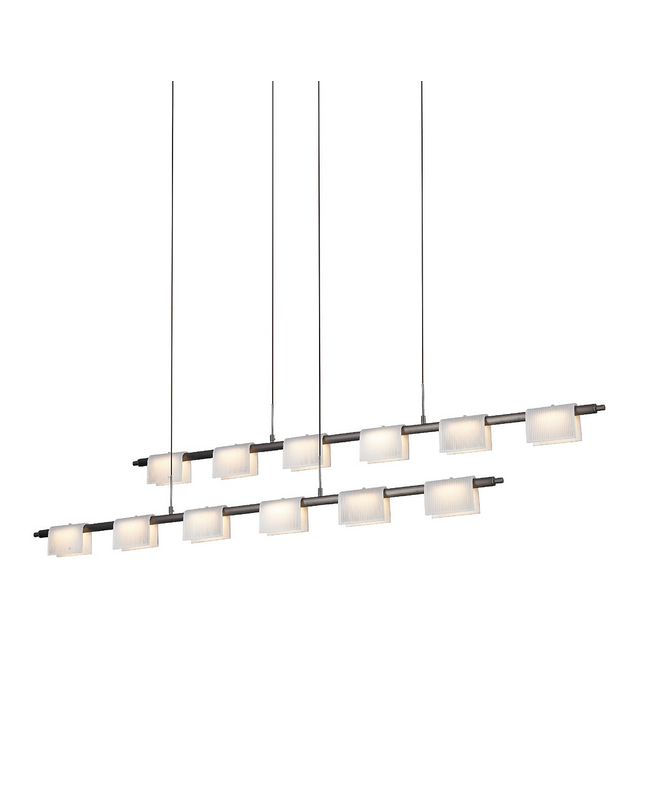 Chandelier SENNA by Rodesigne — glass designer chandelier, custom lighting by RODESIGNE