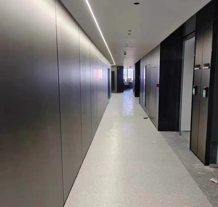 Wall Panel METAL FILM — decorative acoustic wall panel, sound absorption by RODESIGNE