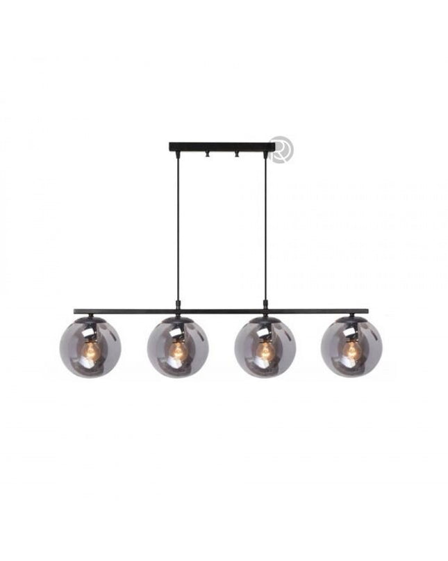 Chandelier BLACK QUAD by Rodesigne