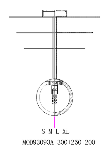 Ceiling Light DEA