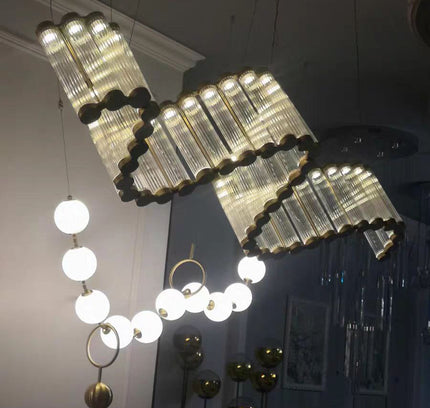 Chandelier ANRASS — designer chandelier, custom lighting by RODESIGNE